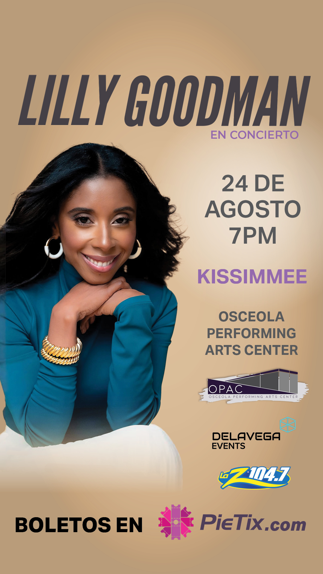 Lilly Goodman en Concierto