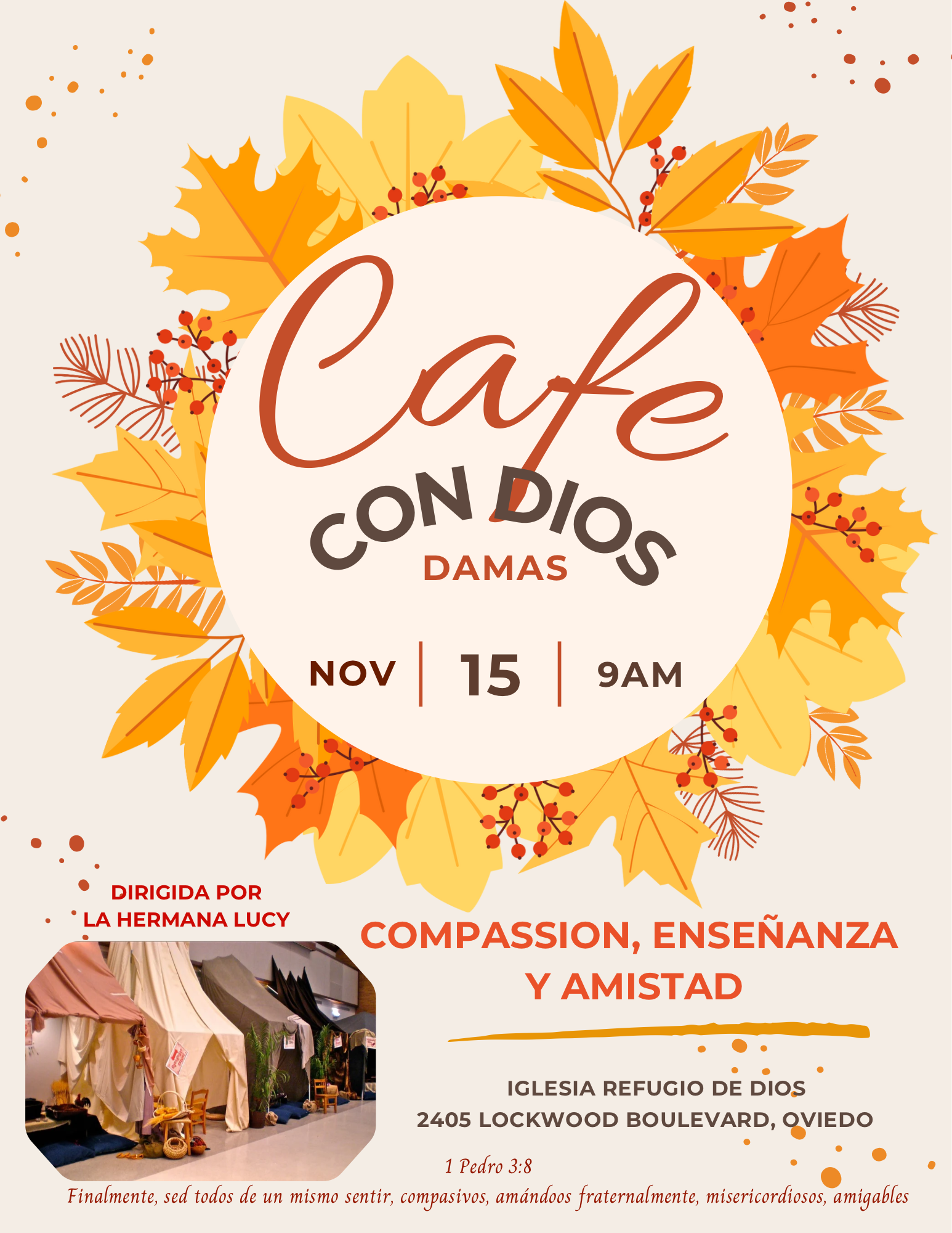 Cafe con Dios - Damas