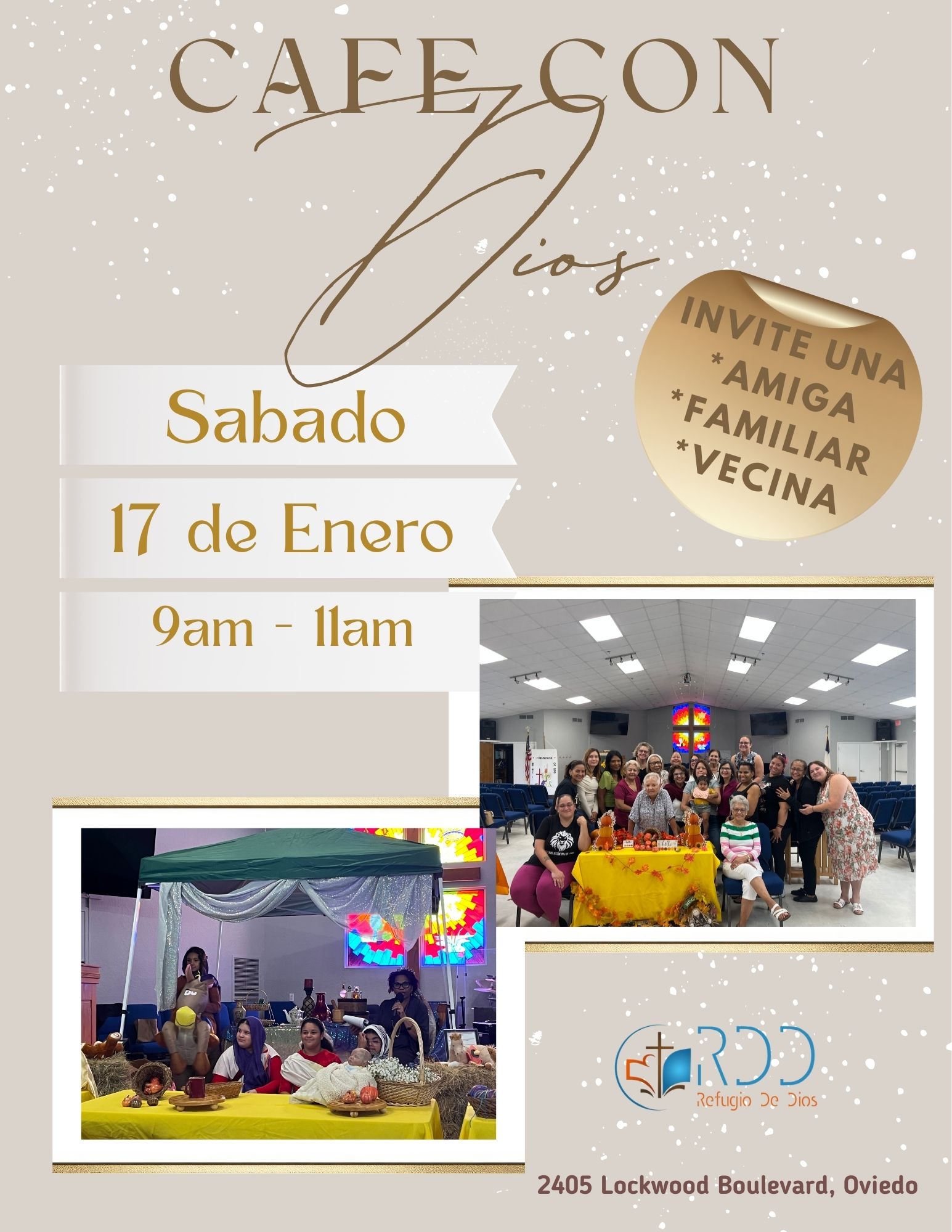 Cafe con Dios (Damas)