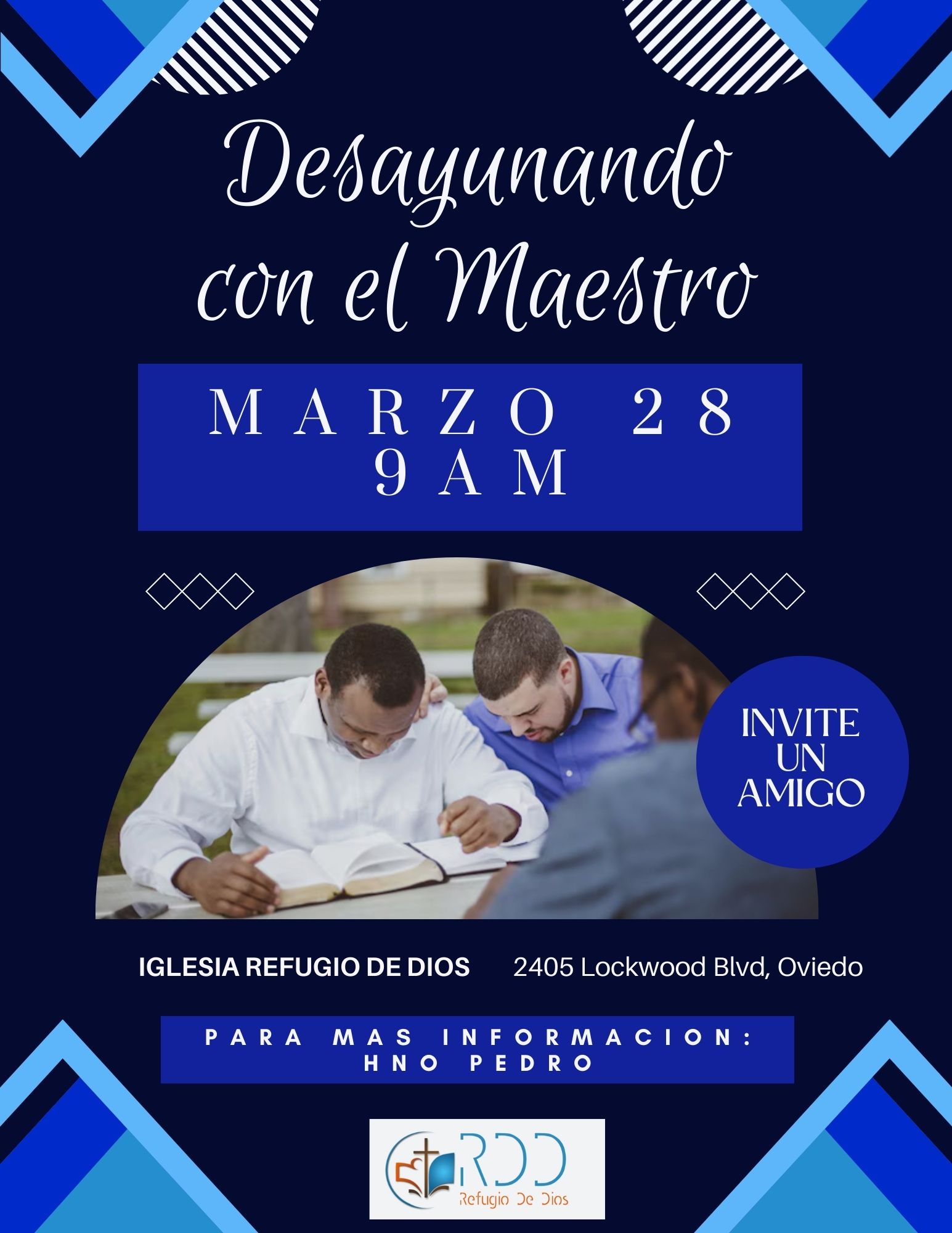 Desayunando con el Maestro (Caballeros)