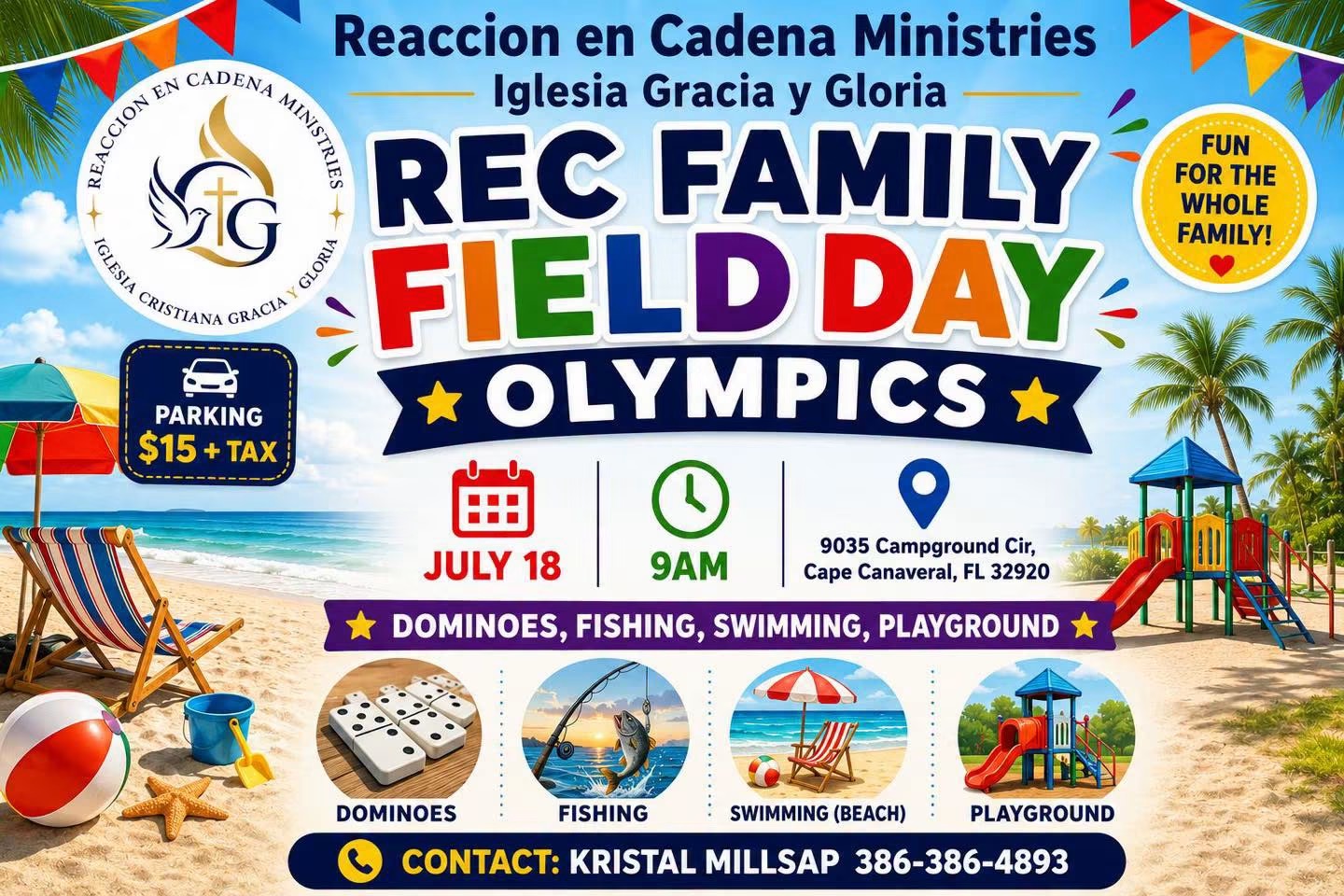 🌞🏖️ REC Family Field Day Olympics 2026 🏖️🌞