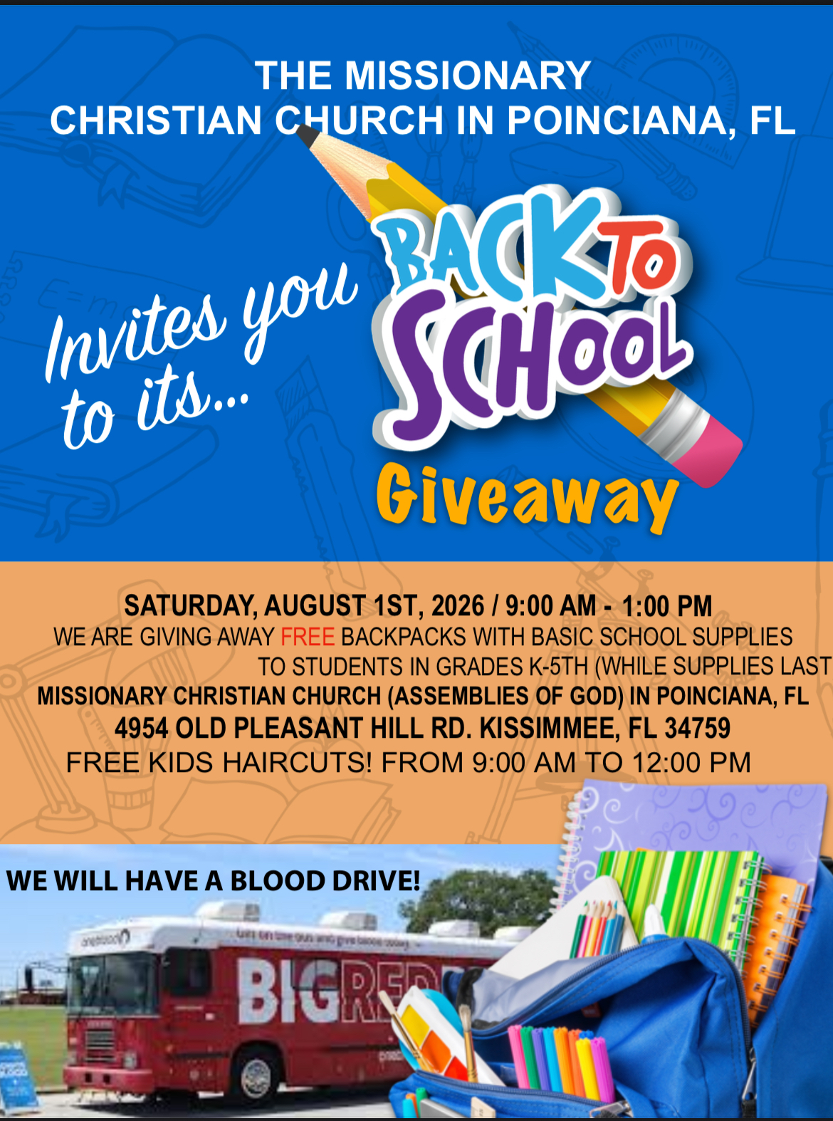 Back to School Event