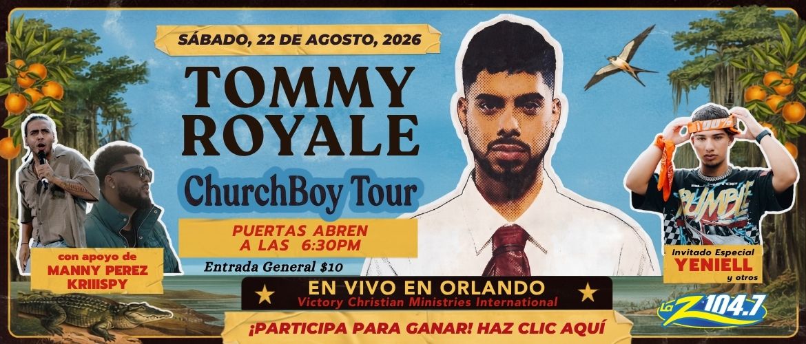 Tommy Royale ChurchBoy Tour