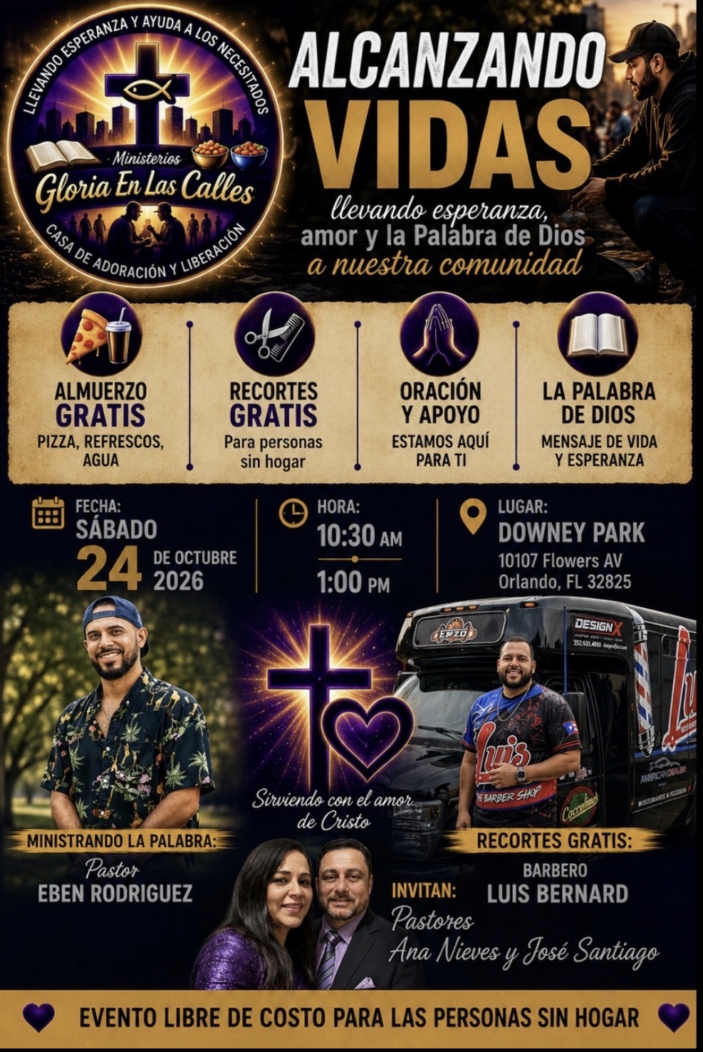 Alcanzando Vidas/Ministerio Gloria en las Calles