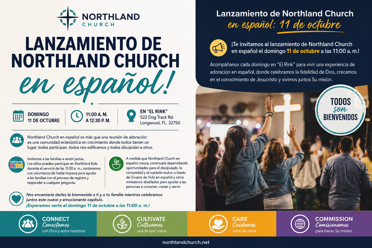 ¡Lanzamiento De Northland Church!