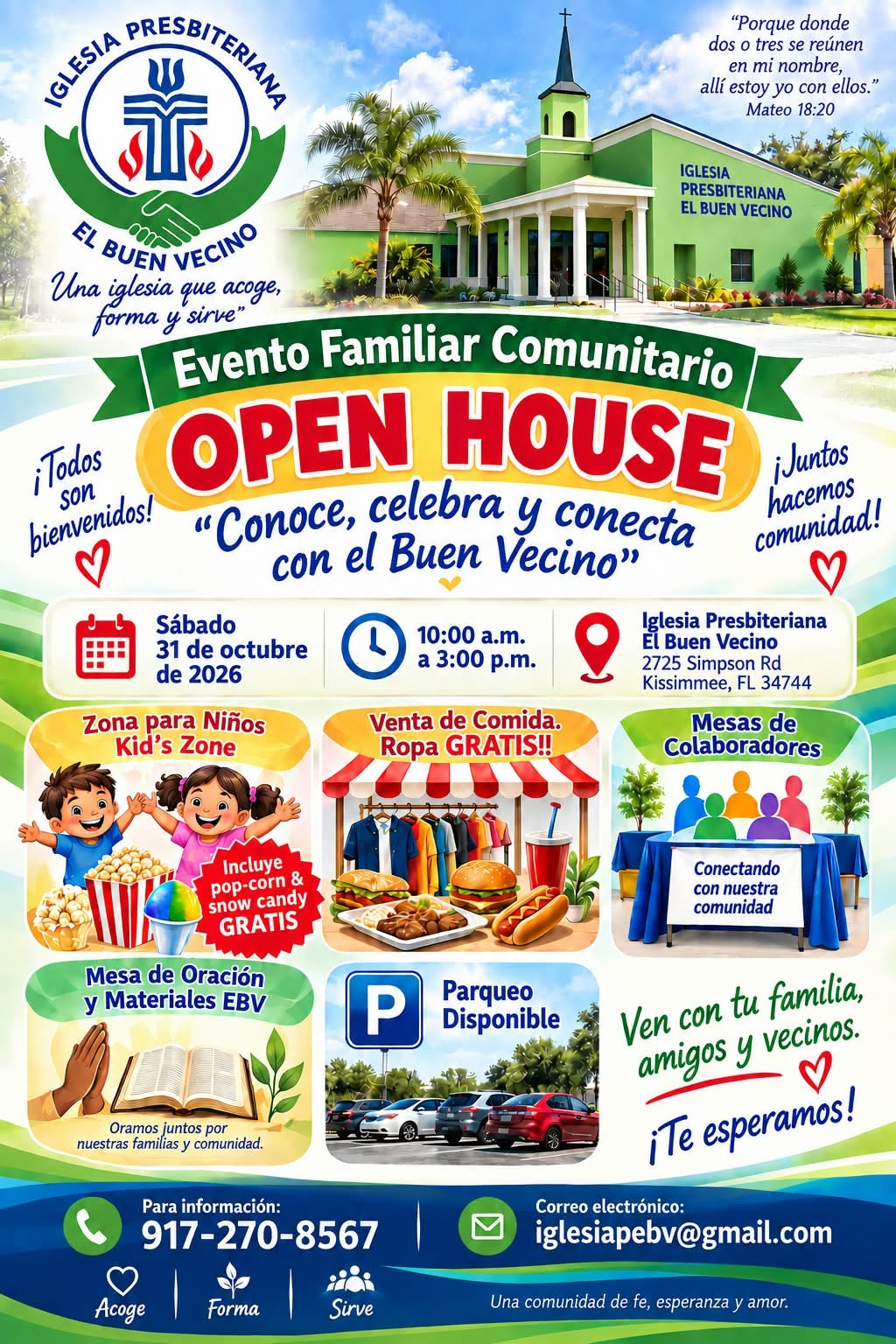Open House "Conoce, celebra y conecta con El Buen Vecino"